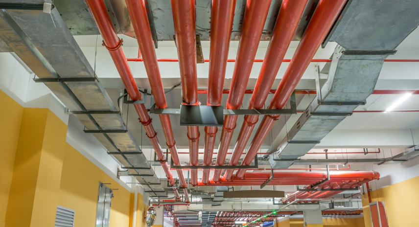 Fire Protection System, Piping, Valves, Controllers